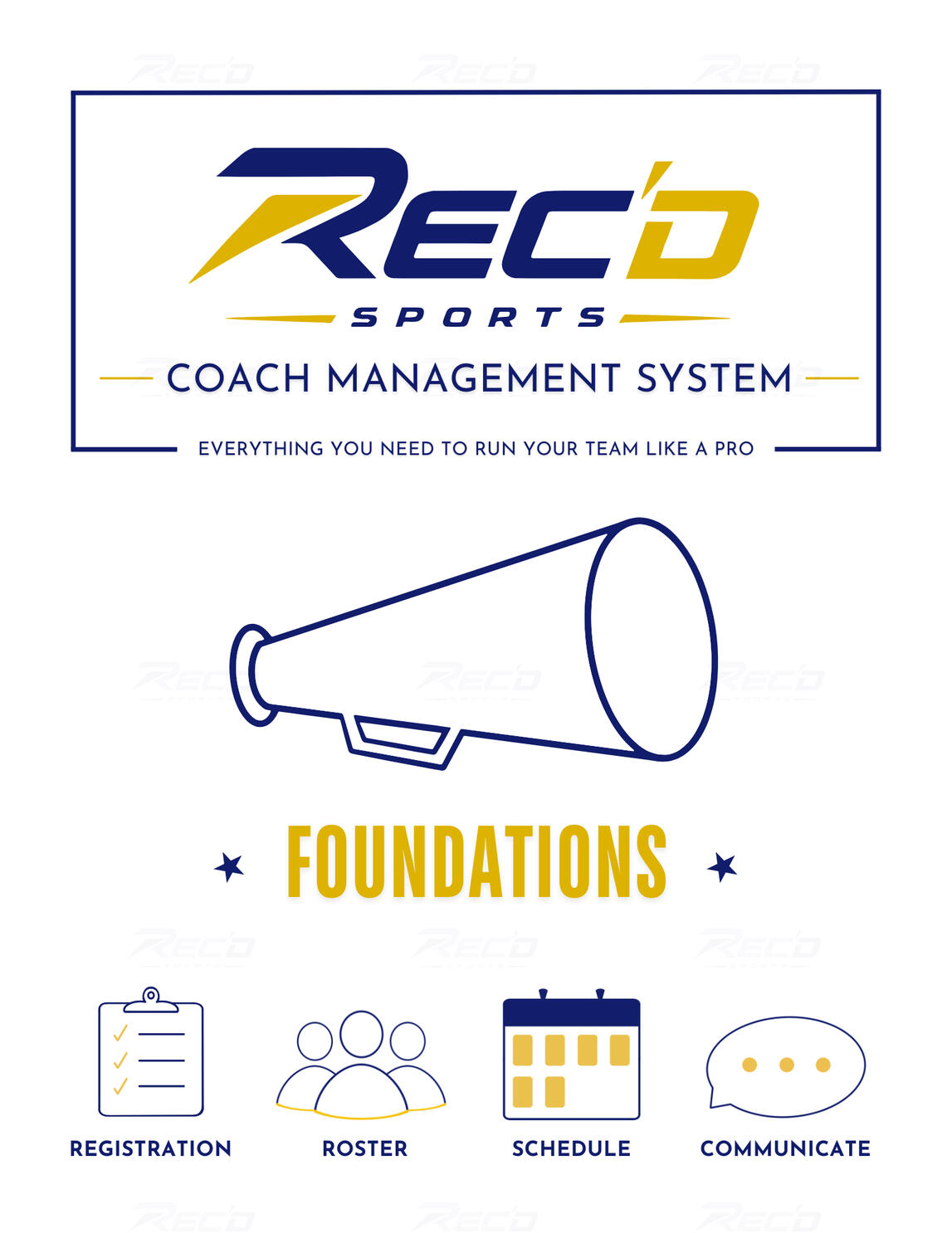 Rec'd Sports Foundations Package